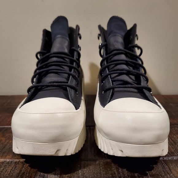 Converse CTAS Lugged 2.0 Counter Climate Shoes High Top Womens 7.5 172057C Black - Picture 2 of 11